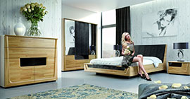 Masszív fa bútorok a gyártótól nappali, hálószoba, étkező, iroda, Lengyelország
